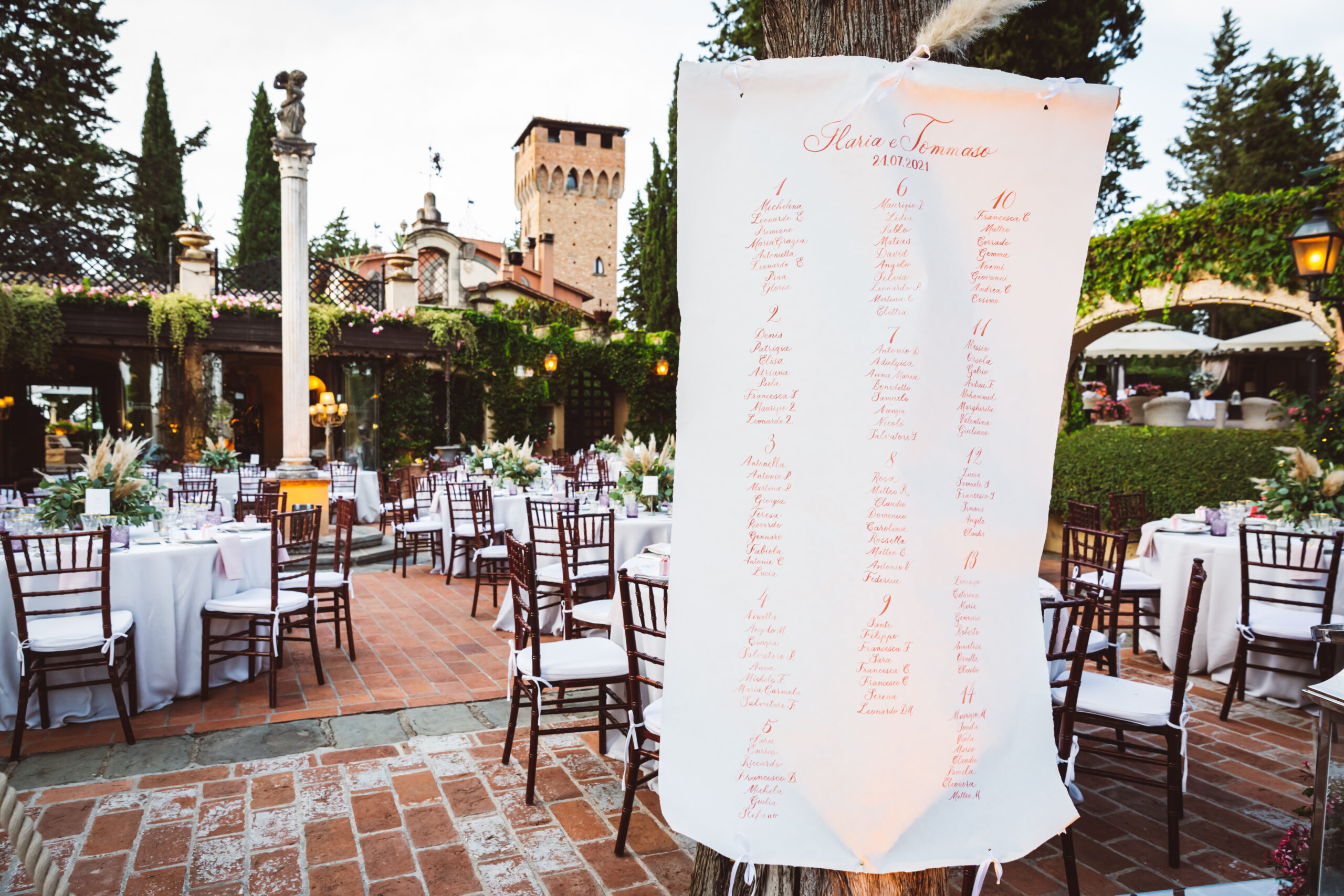 To-Do-Liste für Hochzeit Italien