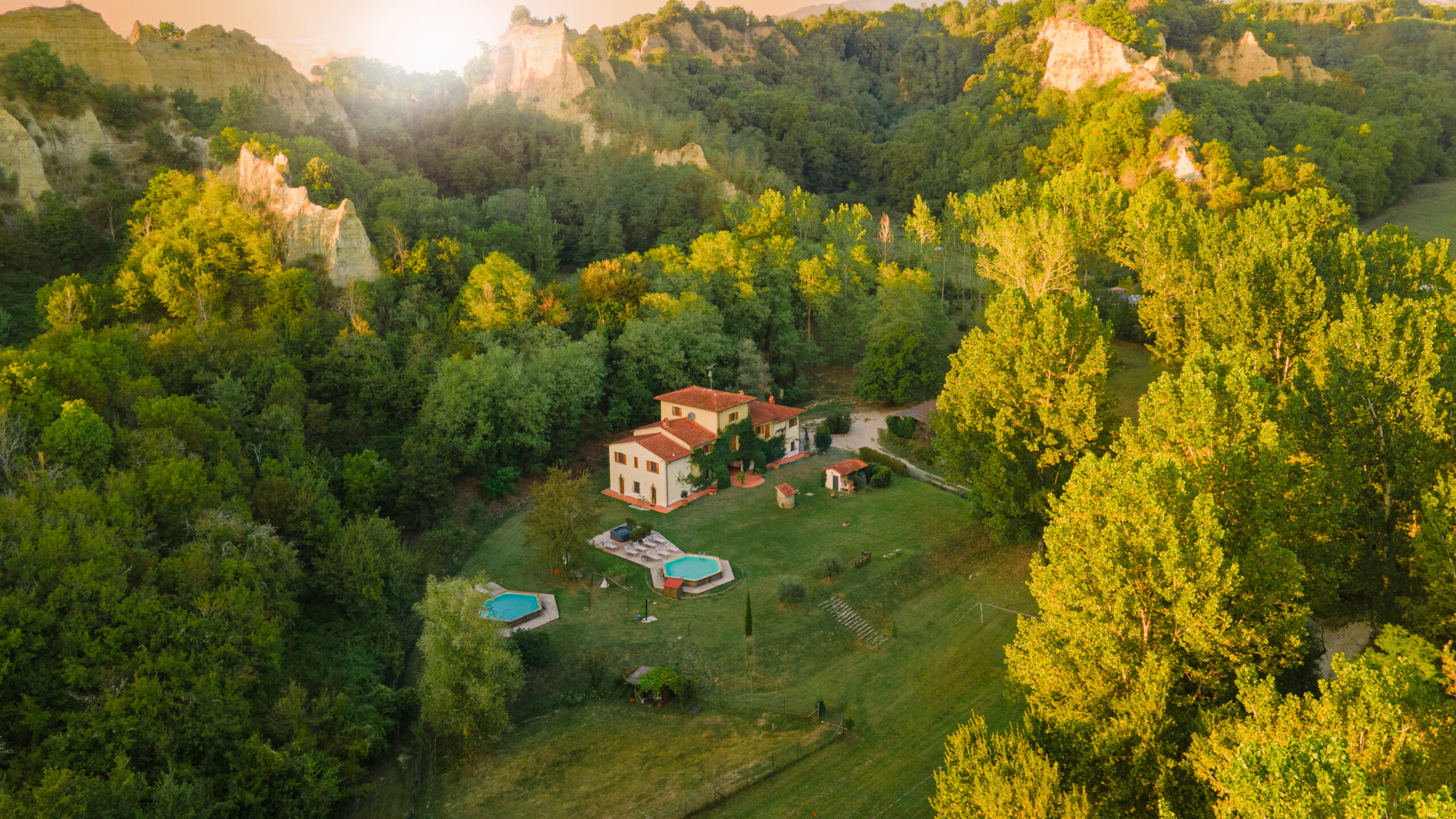 Villa toscana per matrimoni