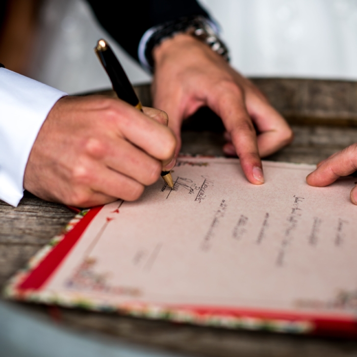 wedding ceremony tuscany